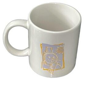 White Snowman Mug